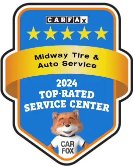CARFAX 2024 Top-Rated Service Center — view Midway’s CARFAX profile